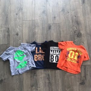 Bundle of 4 boy 18-24 months shirts